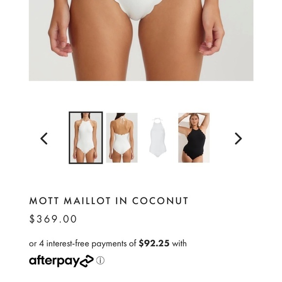 Marysia Mott Maillot Swimsuit in white/ coconut - Picture 3 of 11